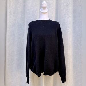 Blumarine Uomo Wool Blend Crewneck navy blue Sweaters Sz M